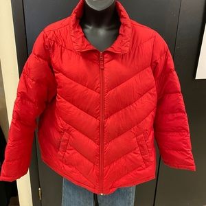 Lands End puffer jacket